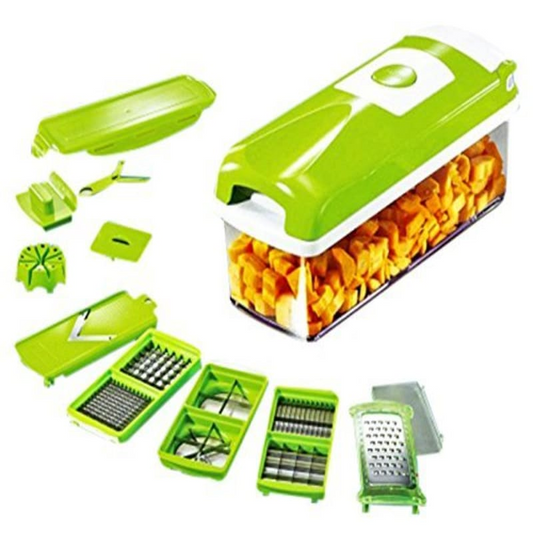 12 In 1 Fruit & Vegetable Graters, Slicer, Chipser, Dicer, Cutter Chopper
