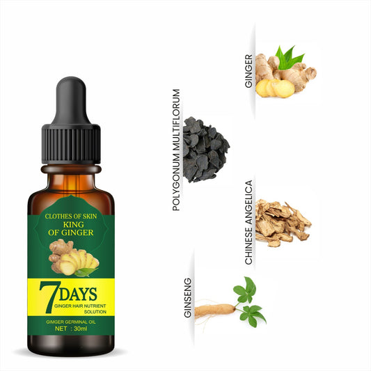 7 Days Hair Tonic Ginger Germinal Regrowth Oil 30 ml